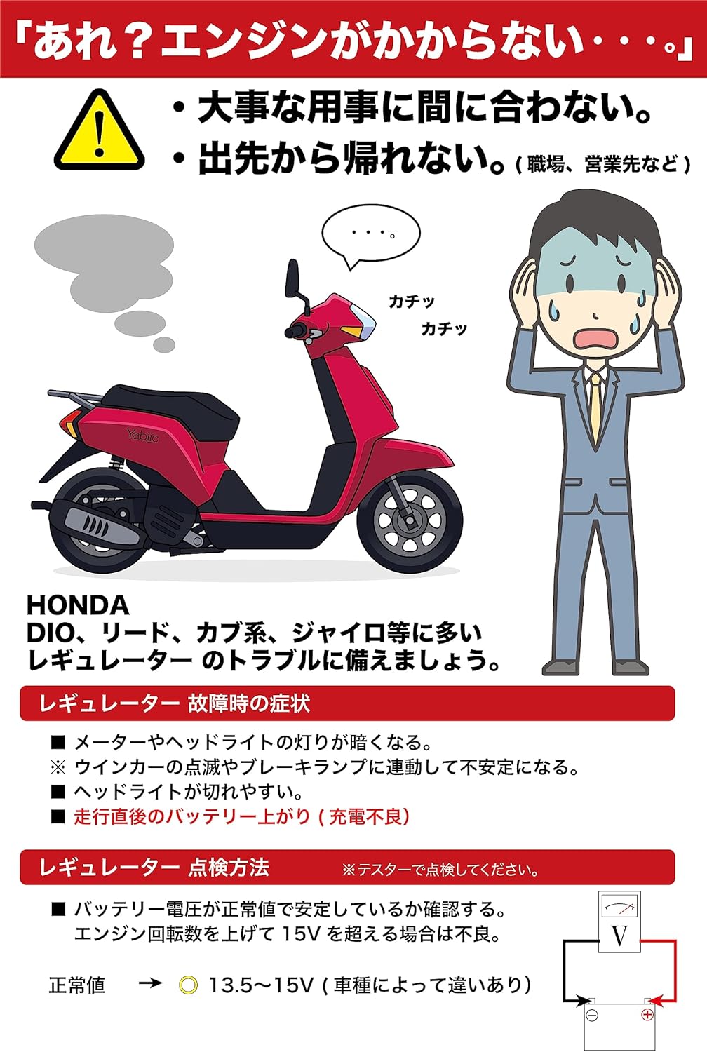 4 Pin 12V Regulator Little Cab Super Cab Honda Monkey Gorilla Lead Today Super Dio Magna 50 Ape 50 NS-1 Benri AF24 AF27 AF28 AF34 AF35 AF48 Gyro