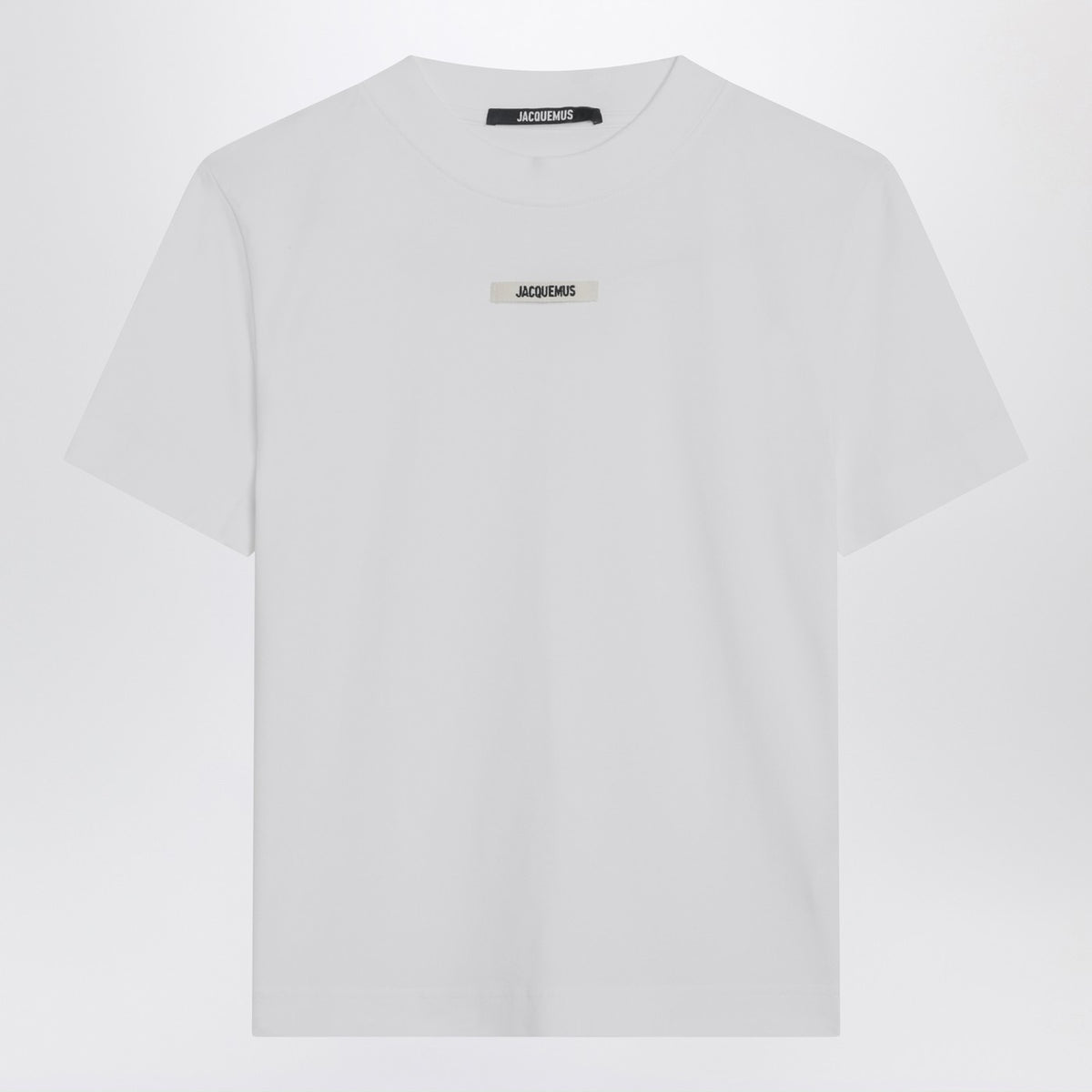 Jacquemus Jacquemus White T Shirt With Logo Patch - Image 4