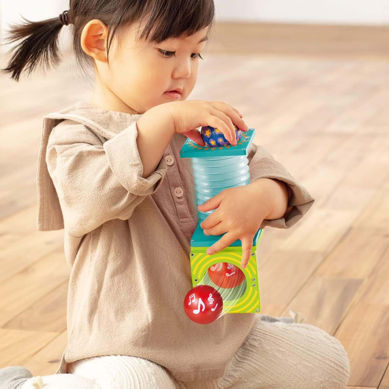 People Pythagoras Educational Ball Coaster [1.5 years] Can Be Played, Assembled, Develops Inspiration PGS-131-2023