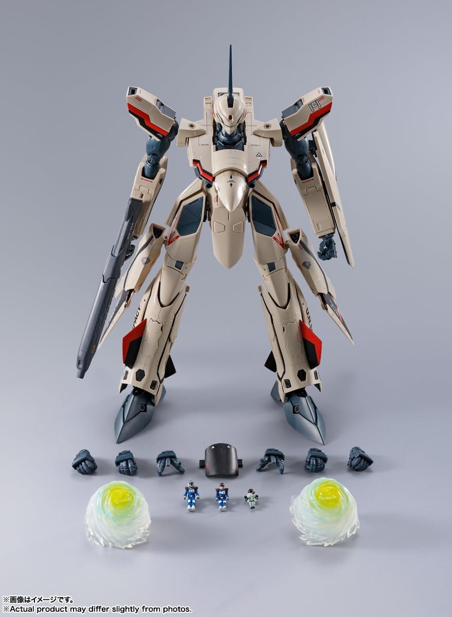 BANDAI SPIRITS DX Chogokin Macross Plus YF-19 Excalibur (Isamu Dyson Machine) Approx. 9.8 inches (250 mm), ABS & PVC & Die Cast Pre-painted Action Figure