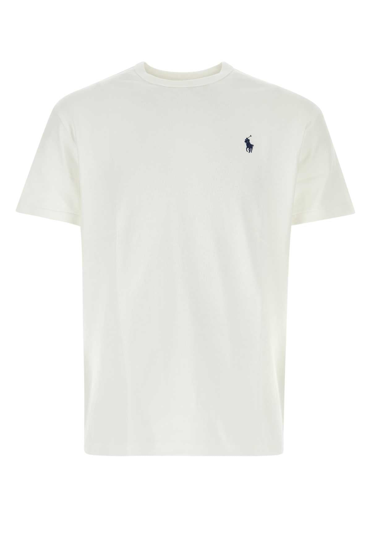 Polo ポロラルフローレンホワイトコットンTシャツ - Image 4