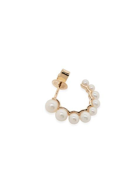 SOPHIE BILLE BRAHE シングルループ パールのスモールループ - Image 4