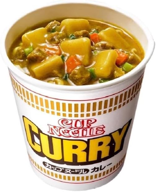 Cup Noodles 3 Varieties 12 Pack Assortment Cup Noodles Seafood Noodle Curry Noodle Taste Comparison Set with Original Message Card