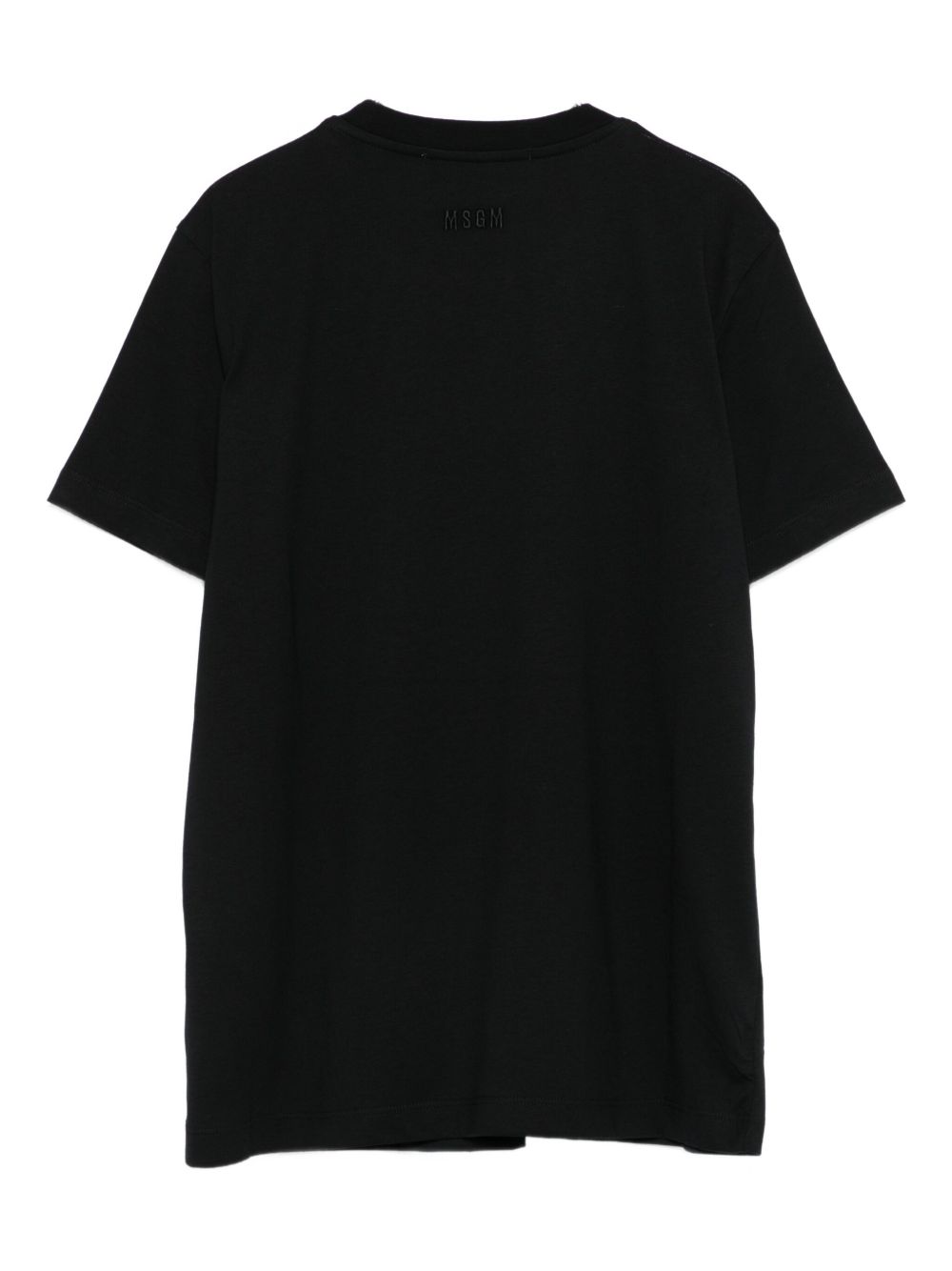 Msgm MSGM Tシャツとポロスブラック - Image 4