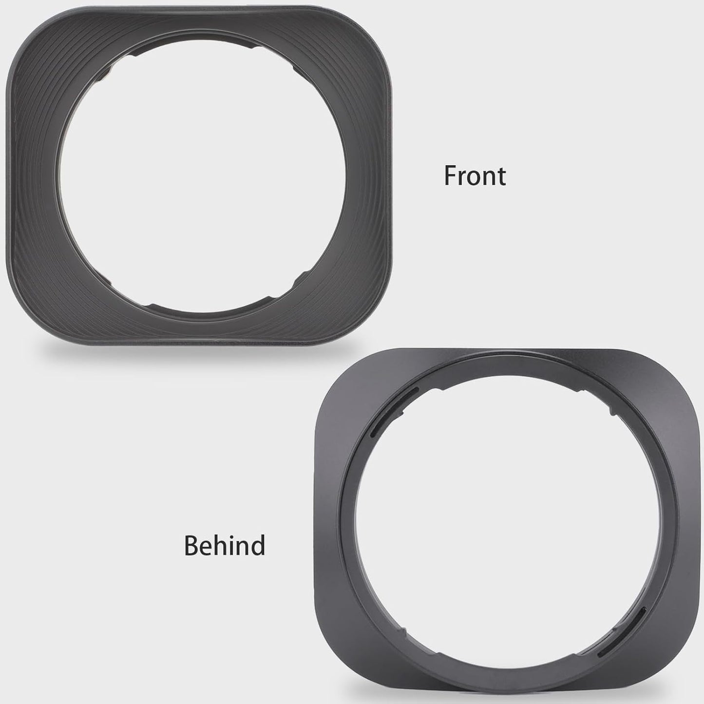 Haoge Bayonet Square Metal Lens Hood for Sigma 30mm F1.4 DC DN Lens LH-SM30