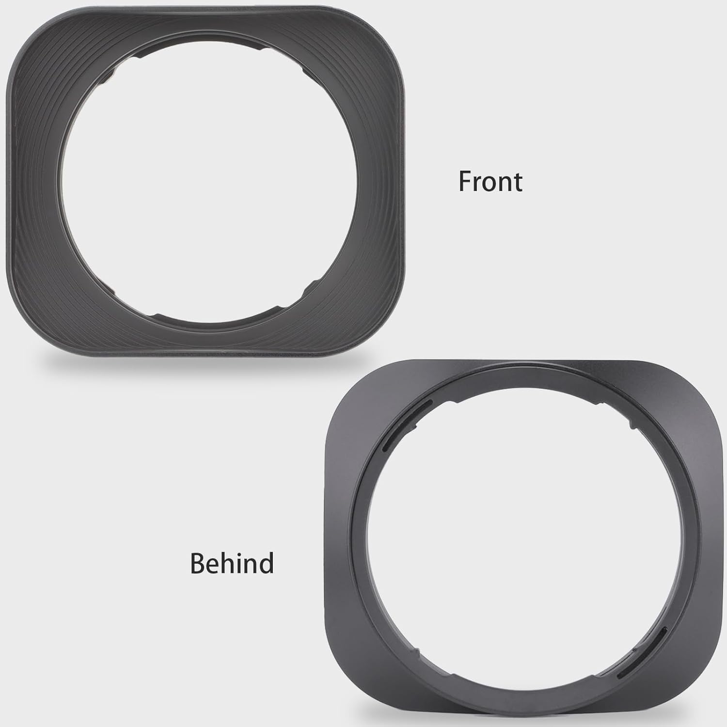 Haoge Bayonet Square Metal Lens Hood for Sigma 30mm F1.4 DC DN Lens LH-SM30