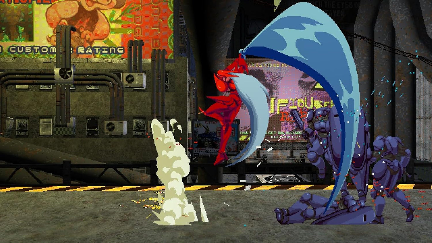 SLAVE ZERO X 限定版 -Switch 【特典】スレイブ ゼロ レトロゲームコレクターエディション(PC-CD再生産版)、スレイブ ゼロ X コミック&アートブック、デュアルサントラCD + ダウンロードキー (OST) - スレイブ ゼロ & スレイブ ゼロ X、ポストカードセット & オリジナルステッカー、マニュアル冊子 、コントローラー操作カード、Nintendo Switch