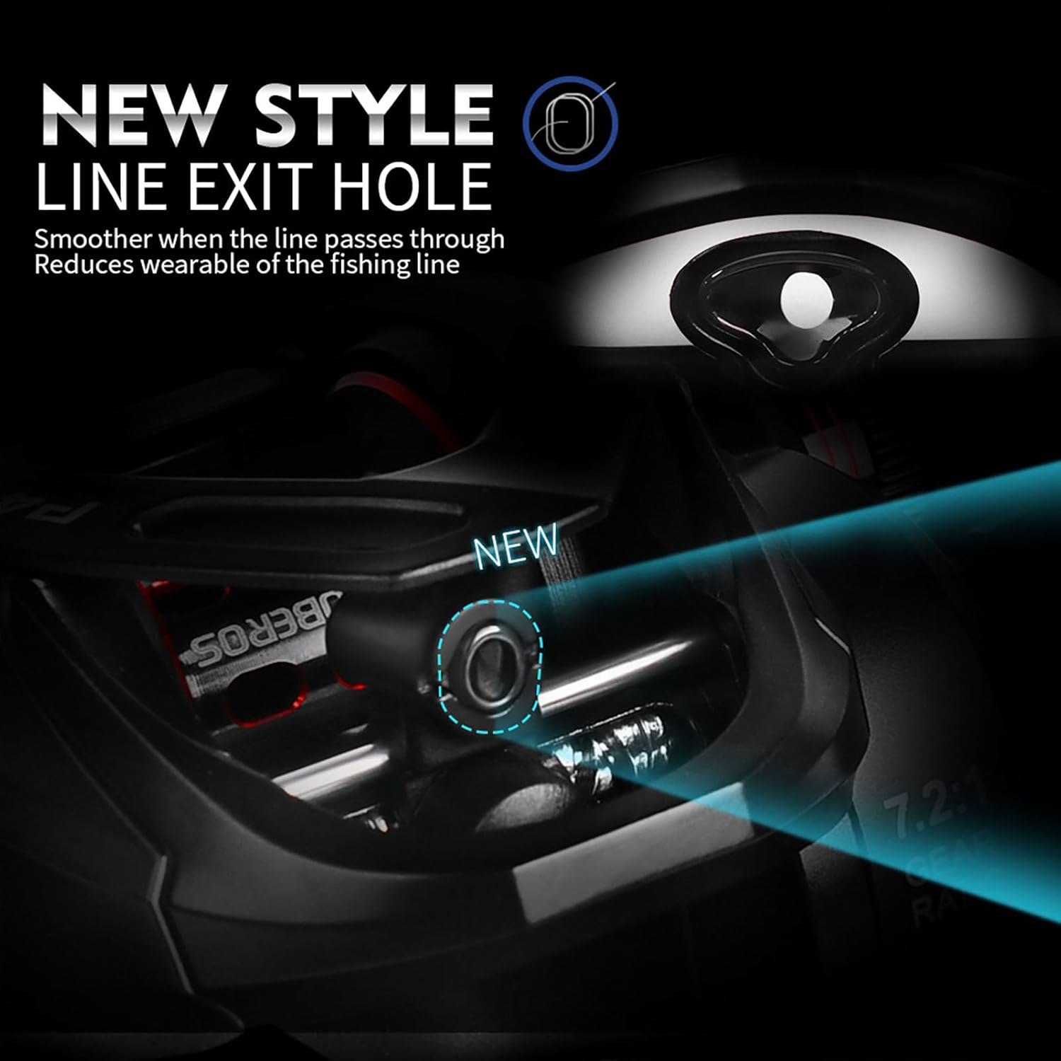 初心者最適 ベイトリール 左巻き 右巻き フィッシング 両軸リール エクストラハイギア（XG） 7.2：1 ドラグ力8KG ベイトキャスティング 軽量 釣り具 釣り用品