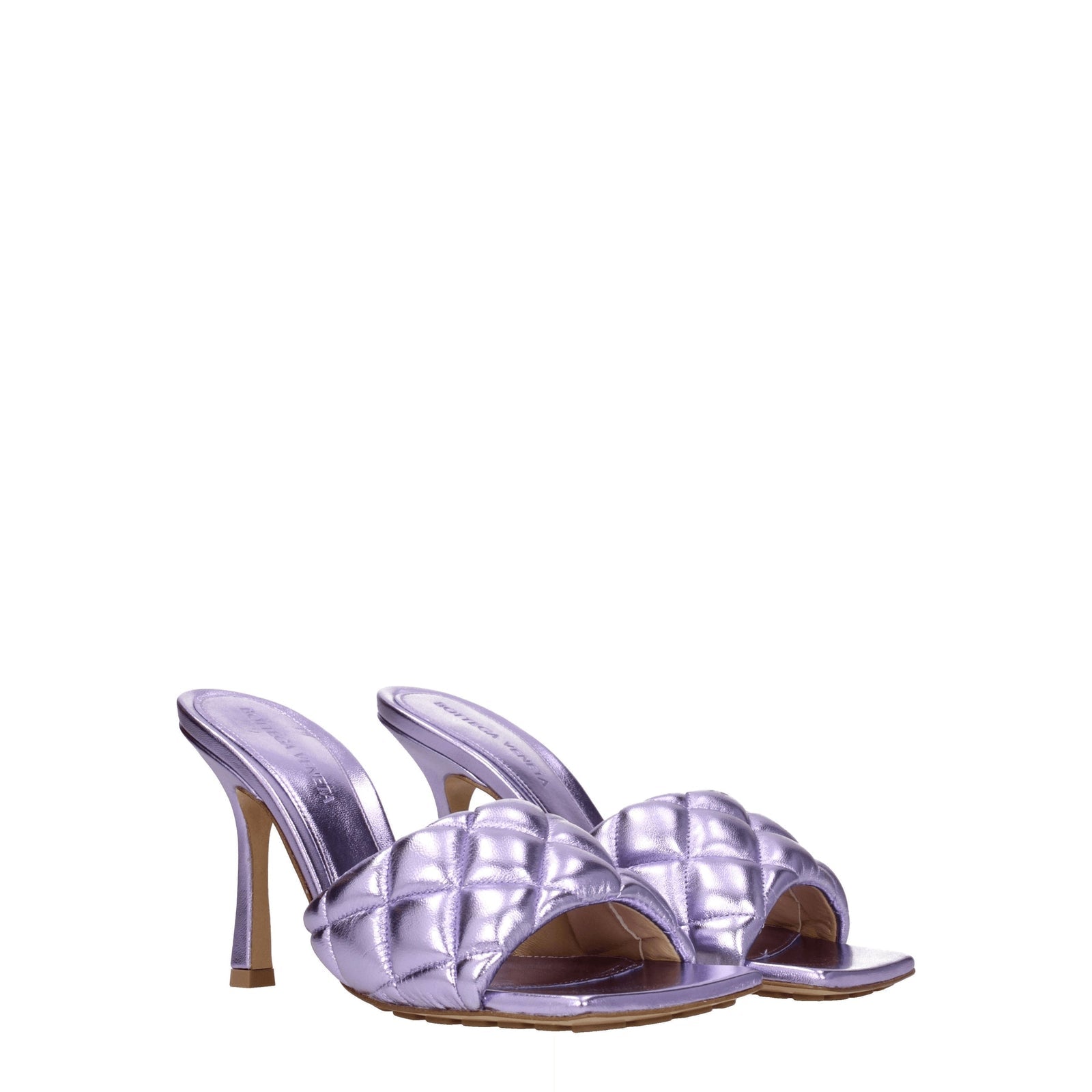 Bottega Veneta ボッテガベネタサンダルレザーパープル - Image 4