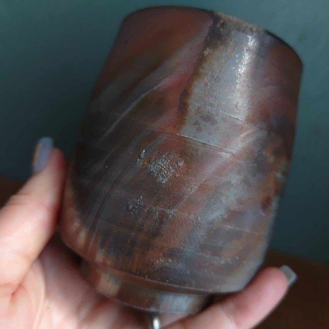 備前焼 湯呑み 御所窯 岡山伝統工芸品 茶器 サンギリ フリーカップ