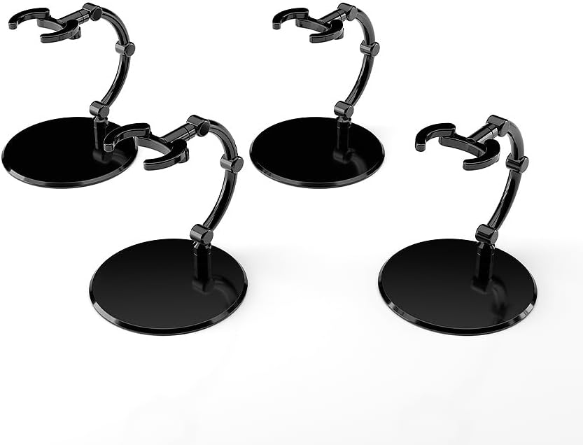 Good Smile Company The Simple Stand Mini x 4 Black (For Small & Deformed Figures) Plastic Base