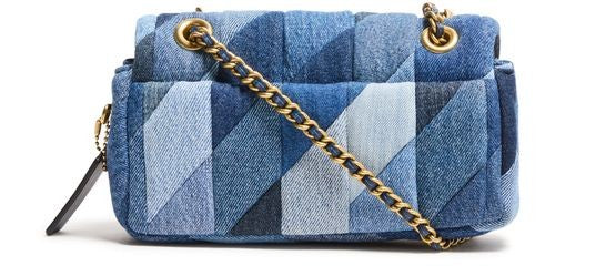 COACH Tabby 20 quilted patchwork denim shoulder bag - Image 4