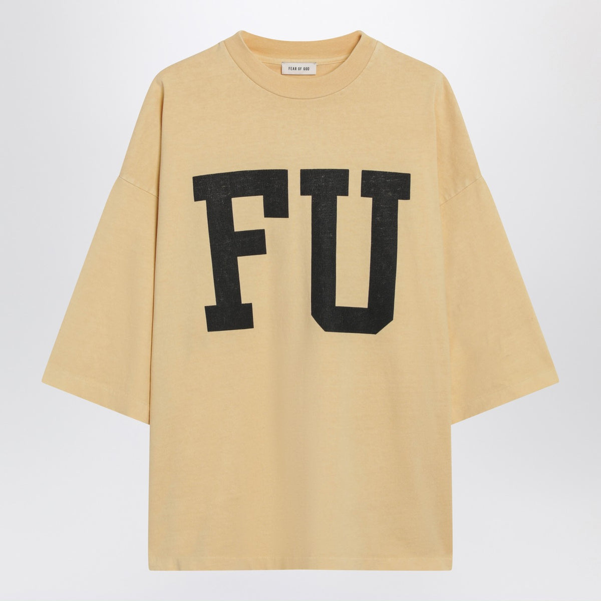 Fear Fear Of God イエロー オーバーサイズ Fu T シャツ - Image 4