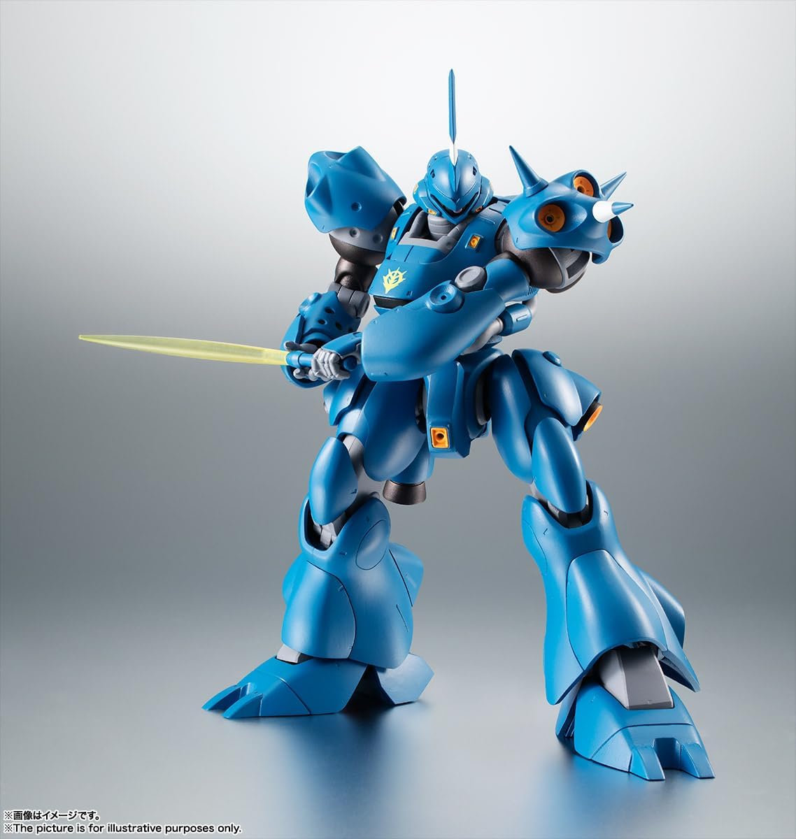 TAMASHII NATIONS Robot Spirits, Mobile Suit Gundam 0080, War in the Pocket, MS-18E Kempher Ver., A.N.I.M.E. (Resale Version), Approx. 5.1 inches (130 mm), ABS & PVC, Painted Action Figure