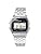 Casio A159W Series Standard Digital Watch, Quartz, Men's Cheap Casio Overseas Model, Free sliding clasp Silver A159WA-N1, Bracelet Type