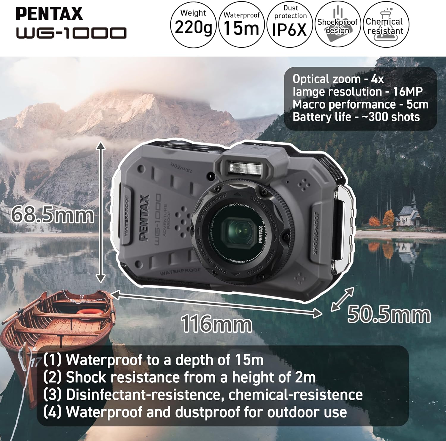 Pentax zx-l日付W / 28 – 90 mmレンズキット