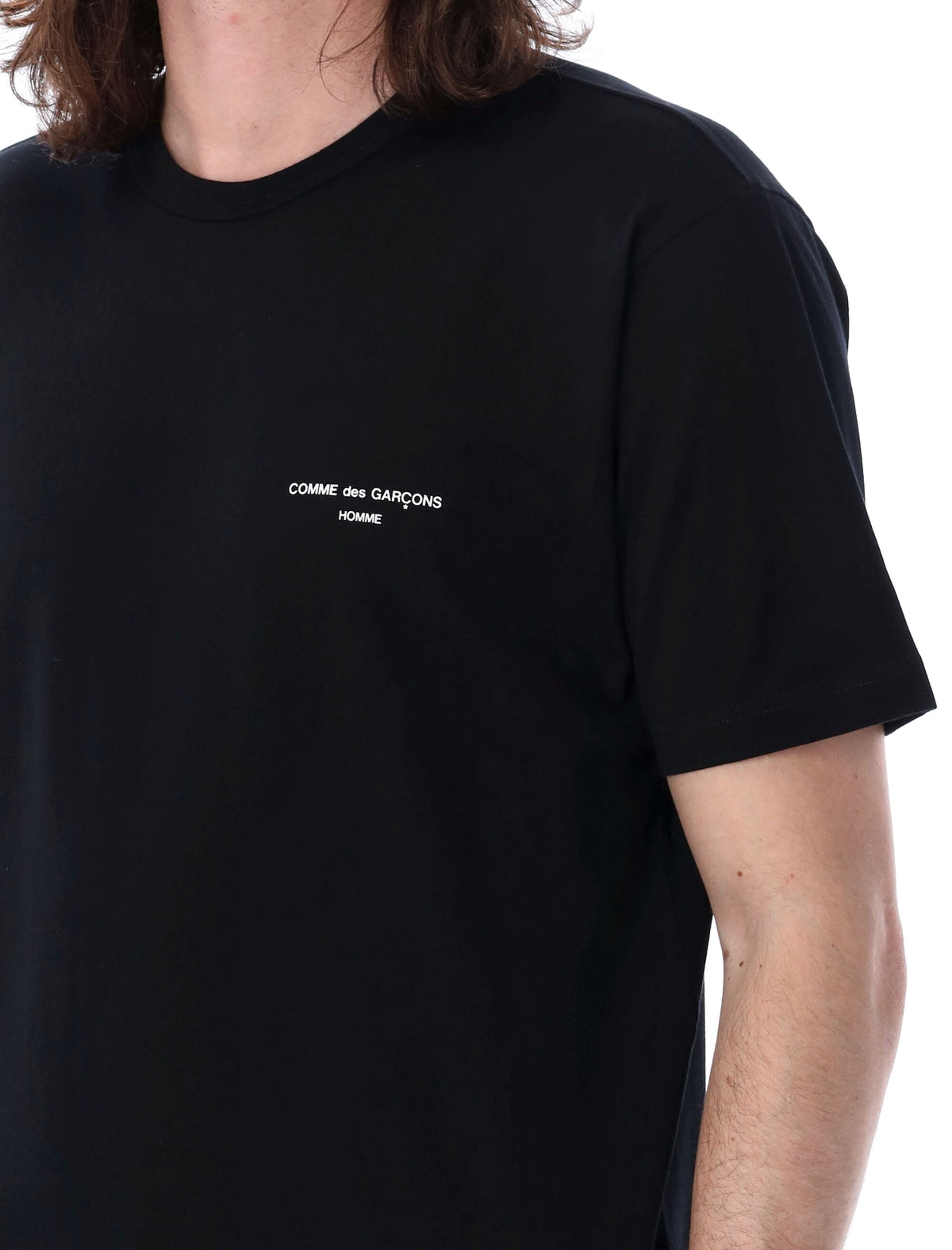 Comme Comme Des Garcons Homme Tシャツとポロスブラック - Image 4