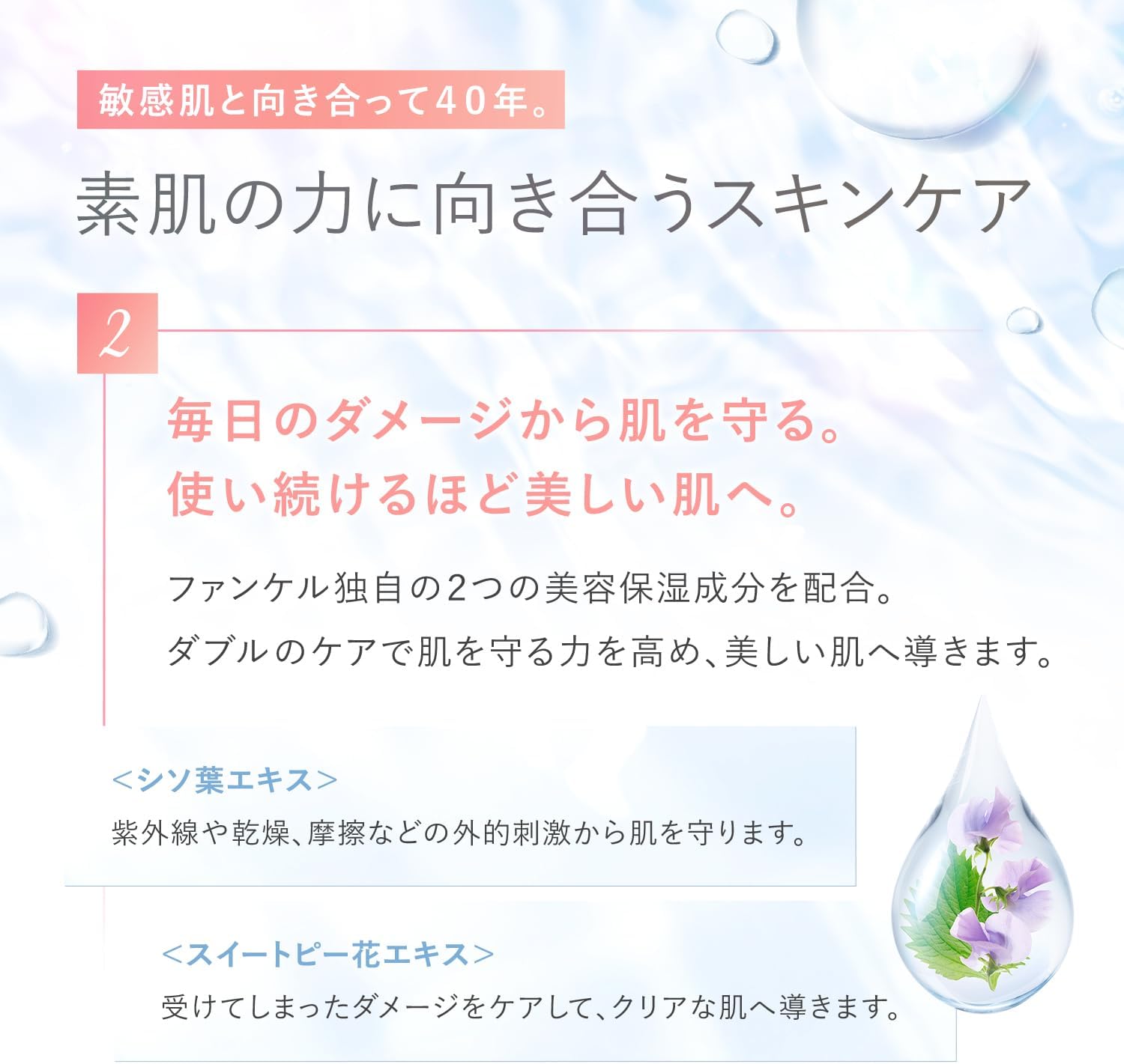 ファンケル (FANCL) エンリッチプラス 化粧液II しっとり 1本 (約60回分) ＜医薬部外品＞ 化粧水 乳液 無添加 (エイジングケア/ナイアシンアミド) 乾燥肌