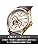 Citizen NP1013-02P Men's Watch, Open Heart, Mechanical, Waterproof, Gold, Brown, Braun