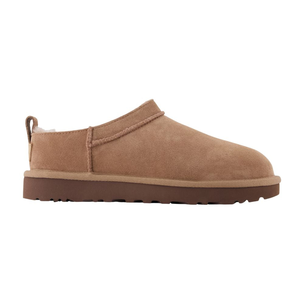 Ugg クラシック マイクロ アンクル ブーツ Ugg レザー ニュートラル - Image 4