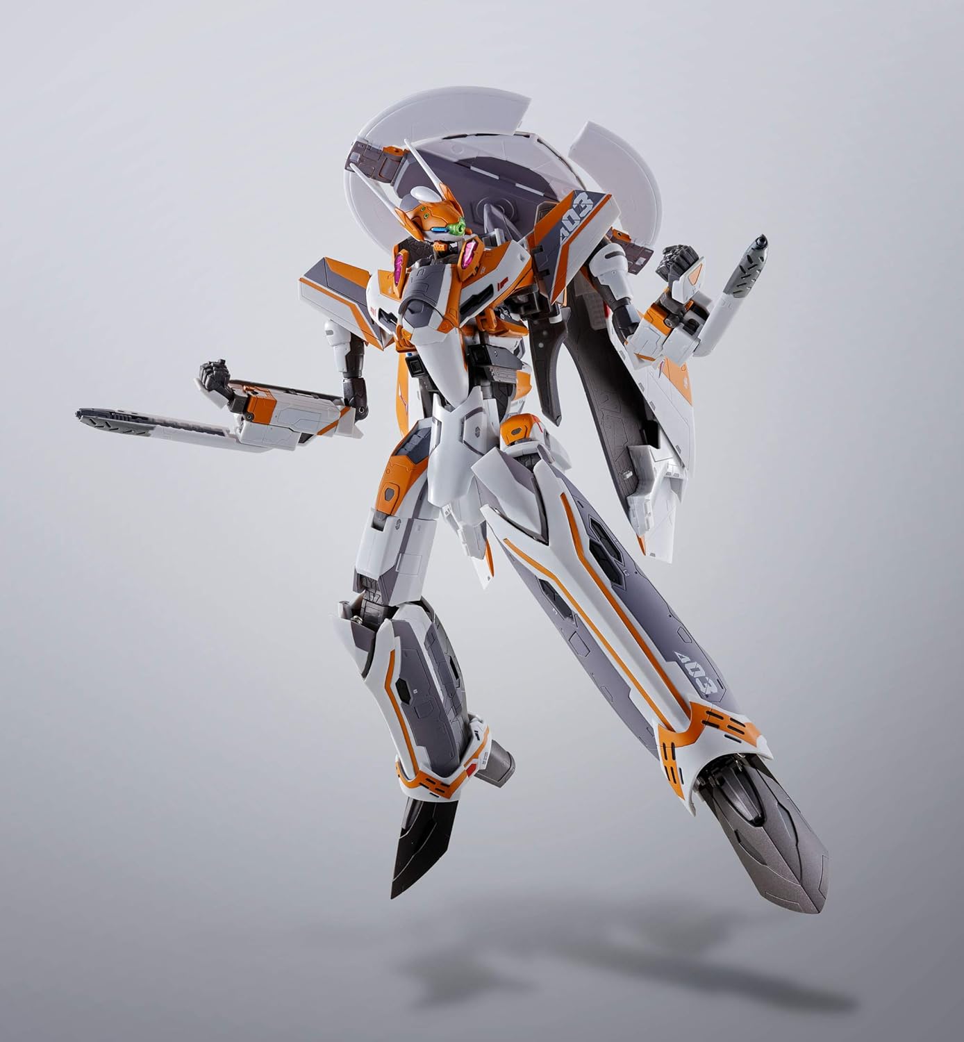 DX Chogokin Macross Delta VF-31E Siegfried (Chuck Mustang Machine) Approx. 7.1 inches (180 mm), ABS & PVC & Die Cast Pre-painted Action Figure