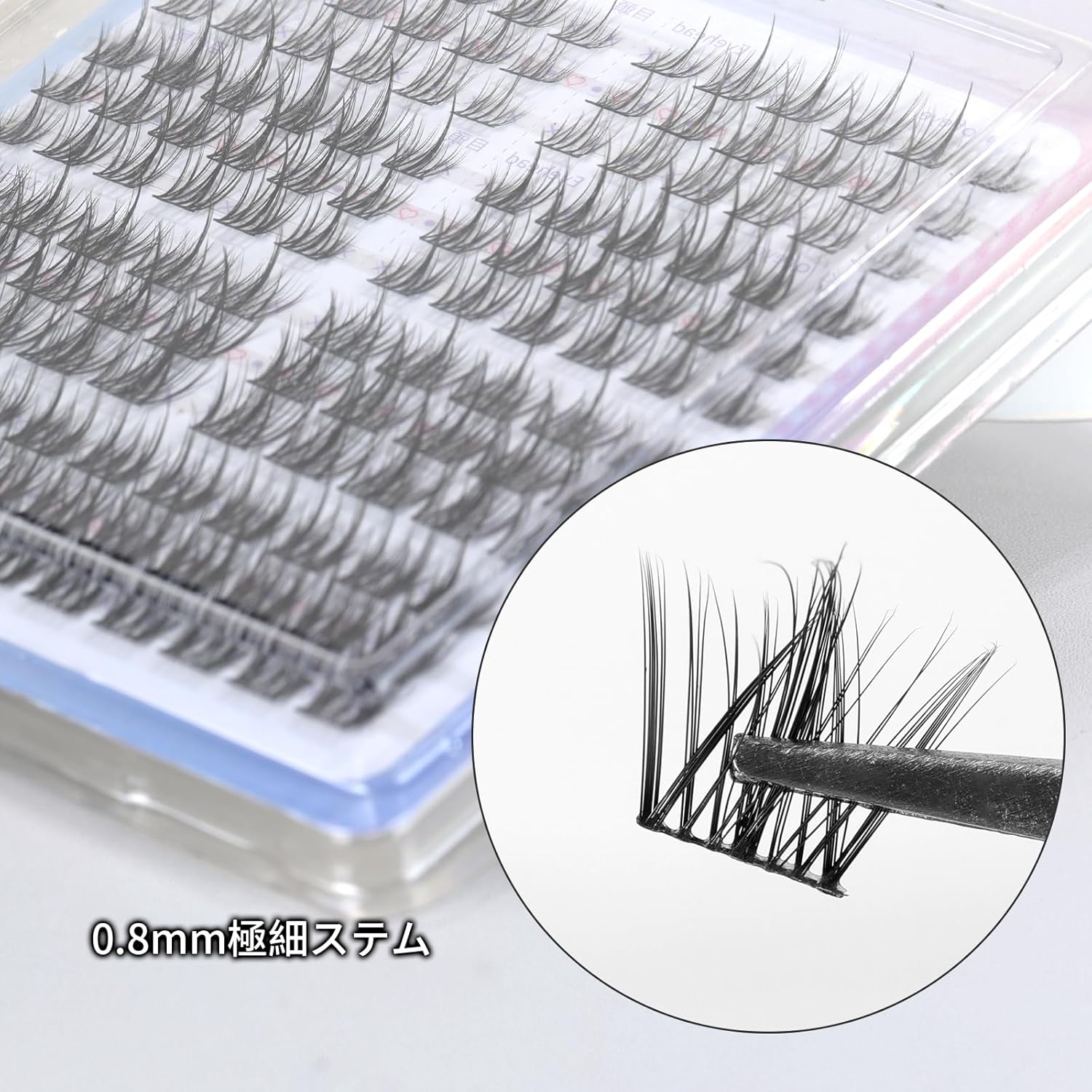 MSQ False Eyelashes, Barbie Grafting False Eyelashes, Rabbit Cartoon Eyelashes Women Natural Thin Fishtail False Eyelashes Mulation Thin Guru Cluster Small Flame False Eyelashes (1 in 4)