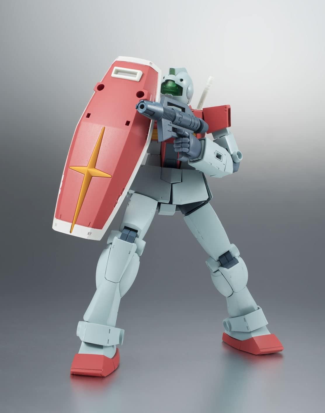 Robot Spirits Side MS Mobile Suit Gundam RGM-79 Gym Version, A.N.I.M.E. Approx. 4.9 inches (125 mm), ABS & PVC Pre-painted Action Figure