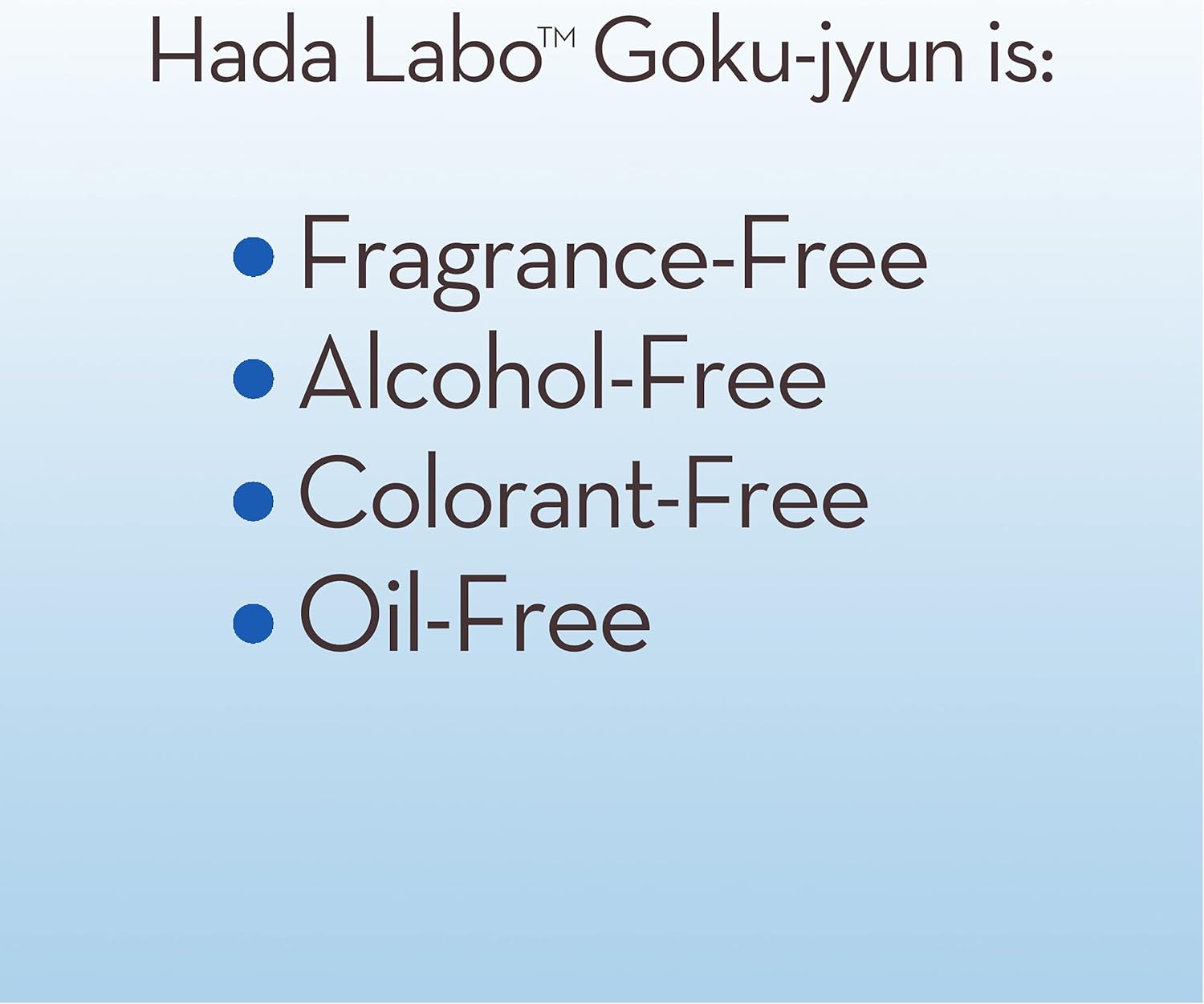 Hada Labo Rohto Hadalabo Gokujun Hyaluronic, Hydrating Lotion