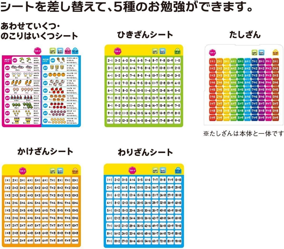 学研 学研のあそびながらよくわかる さんすうタブレット(対象年齢:4歳以上)83057