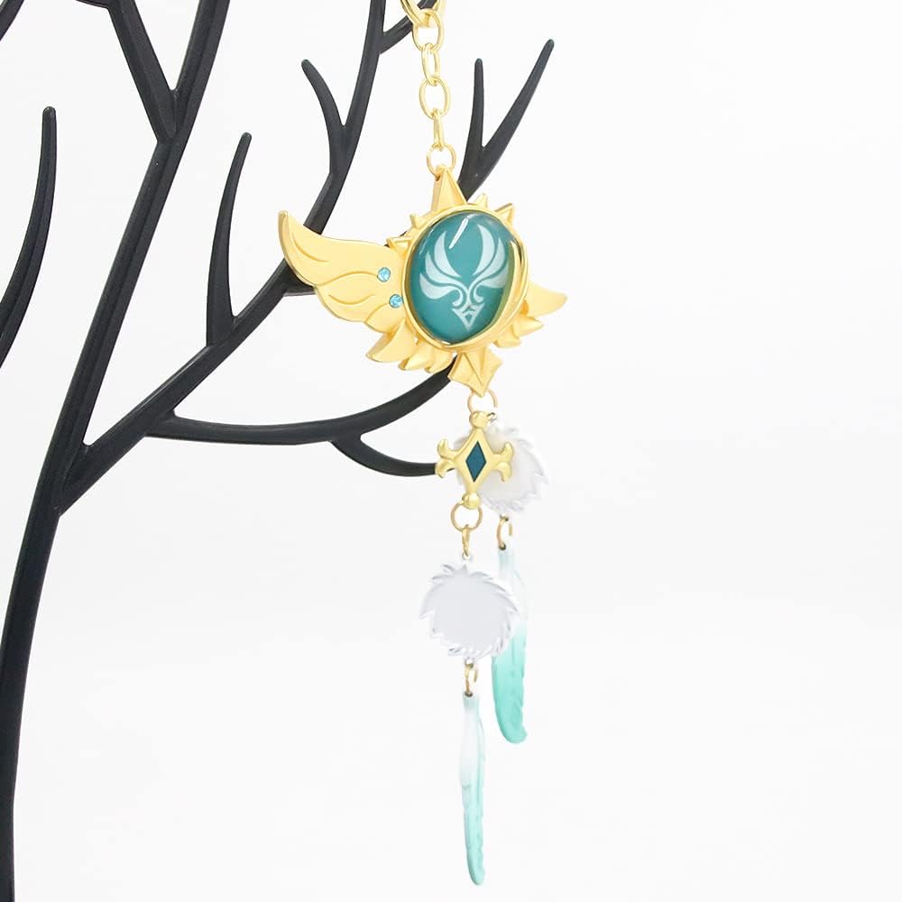 Haragami Wenti Keychain Cosplay Anime Tool Lightweight Accessory Fashion Accessory Halloween Christmas Gift