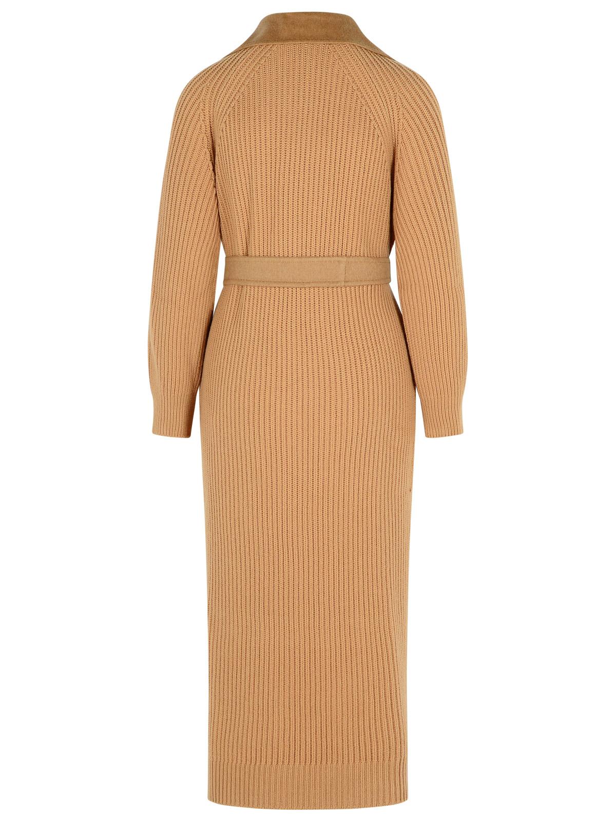 Max Max Mara 'Berard 1234'キャメルラップコート - Image 4