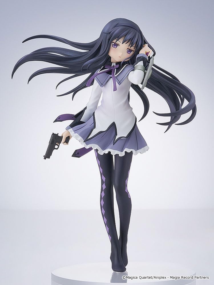 POP UP PARADE Magia Record Puella Magi Madoka Magica Side Story, Homura Akemi, Non-scale, Plastic, Pre-painted Complete Figure