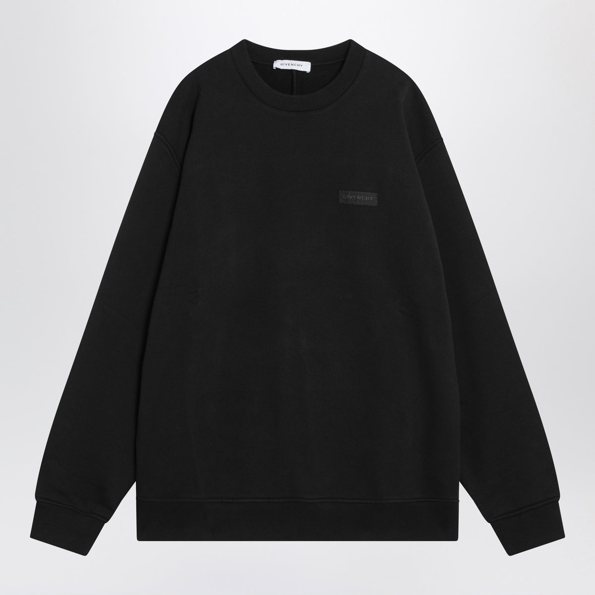 Givenchy Givenchy Black Crew Neck Cotton Sweatshirt - Image 4