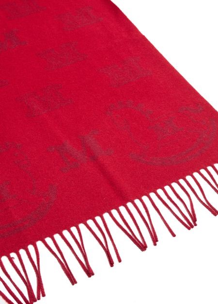 MAX MARA Scarf with M print - Image 4