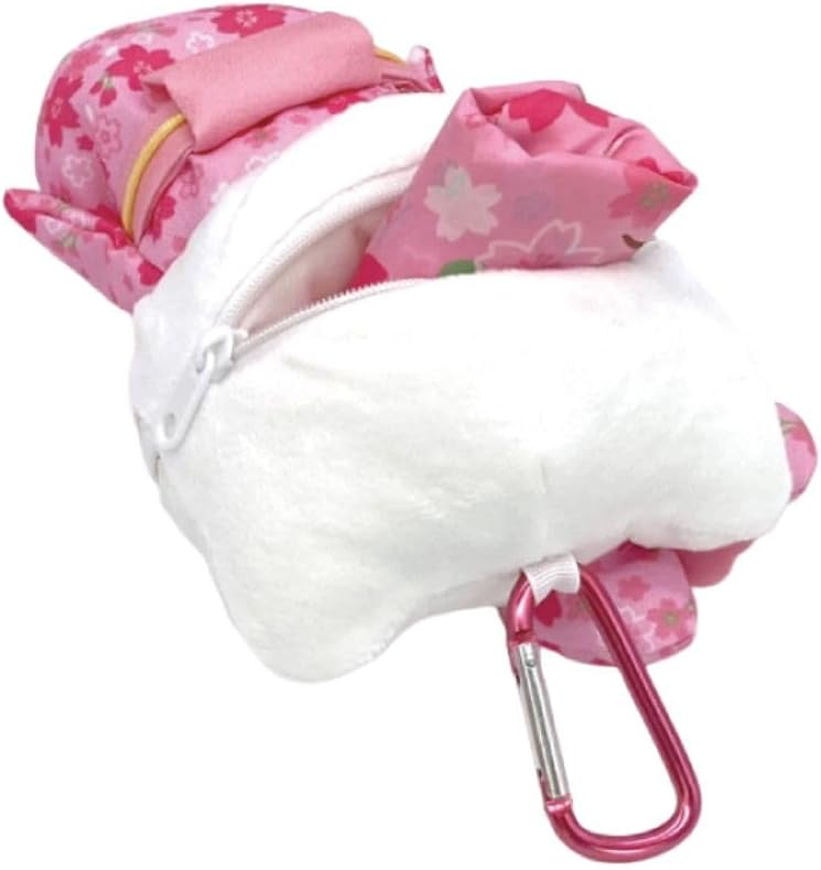 Nakajima Corporation 193599-24 Hello Kitty Plush Eco Bag Cherry Blossom Kimono