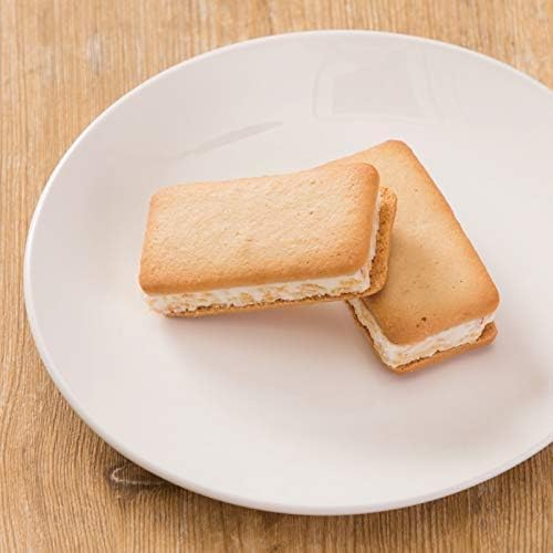 Shinshu Apple & Butter Sandwich Cookies, Crunchy Texture (Box of 12)