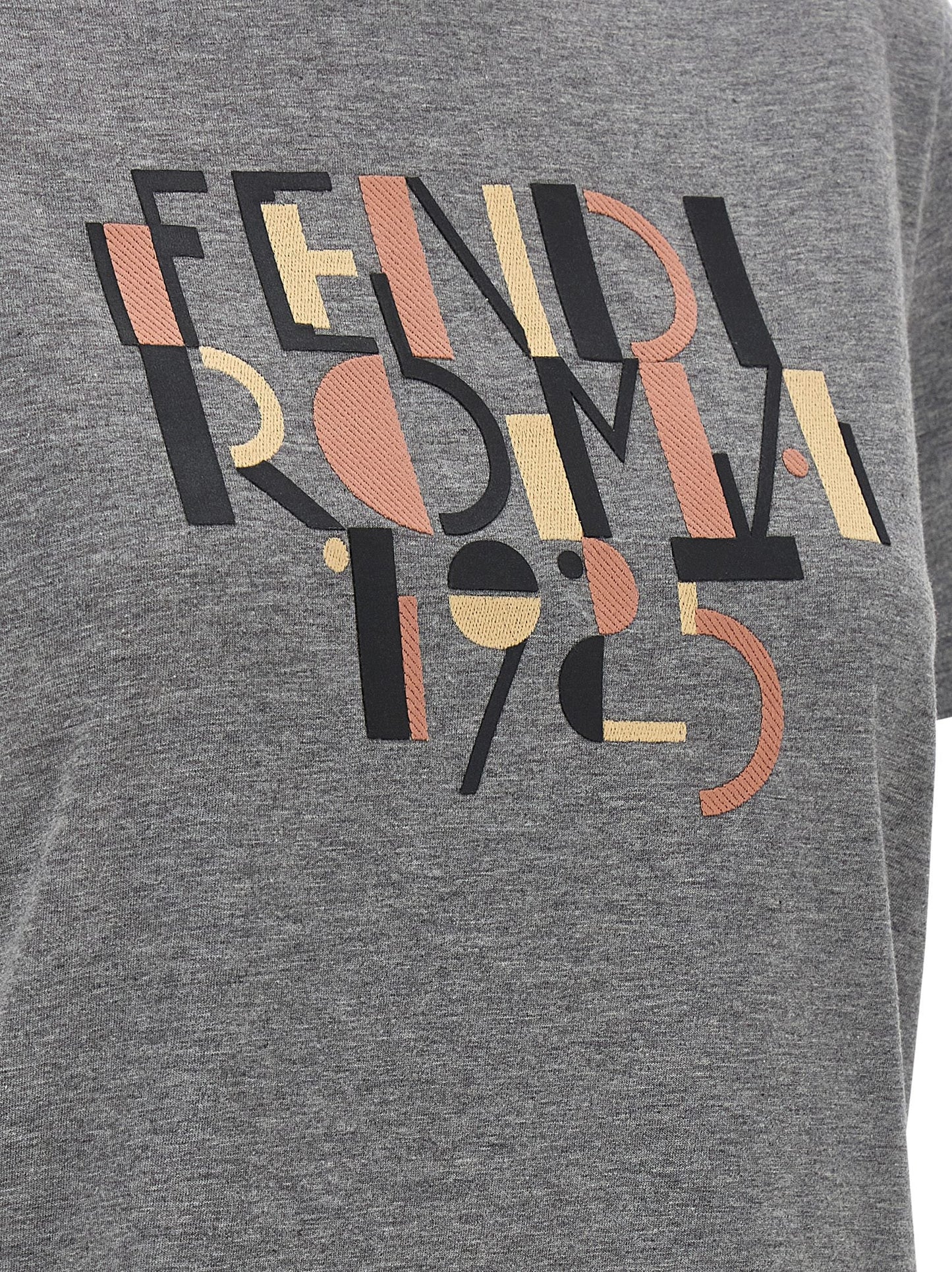 Fendi 'Fendi Roma 1925' Tシャツ - Image 4