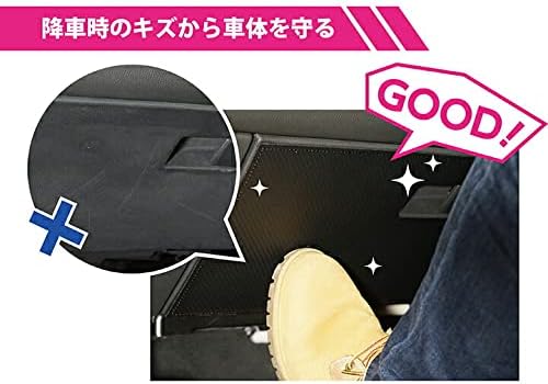 [axis-parts] gg-tp60-057 [stitch color selectable] glove box kick guard Toyota Prius [Model: 60/65 series (year: R5.1 ~)] Pattern: Leather/Stitch Color: Black (ST)