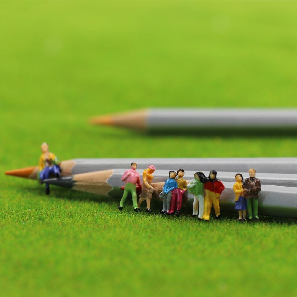 Scenes Collection, Human Doll, People, Painted People, 1:150, Box Garden, Railway Model, Building Model, Diorama, Education, DIY