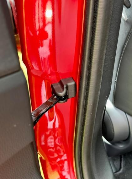 MEKOMEKO Toyota New Prius 60 Series Dedicated Door Stopper Cover, Hinged Cover, Door Stopper Cover, Accessory, Interior Parts, Protective Cover, Dust and Dirt, Rust Prevention, PP Resin, 4 PCS PRIUS