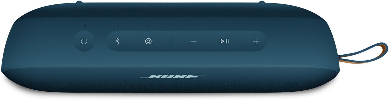 Bose SoundLink Flex Portable Speaker LE (2nd Gen) Wireless Bluetooth Mini Portable Speaker with Hi-Fi Audio, Up to 12 Hours of Playtime, Waterproof and Dustproof, Twilight Blue