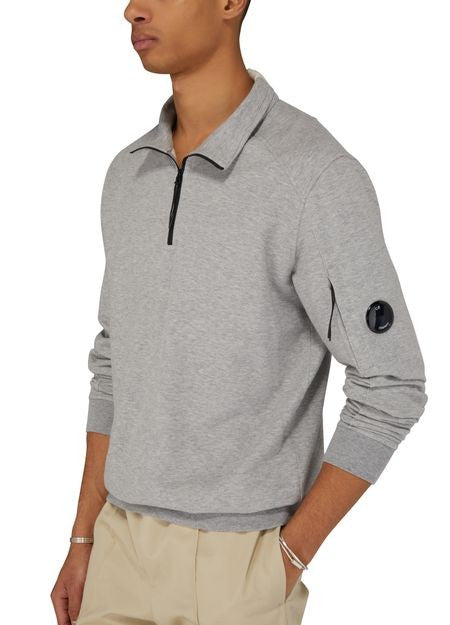 CP COMPANY ライトフリース ハーフジップ ジャンパー - Image 4