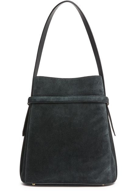 TOTEME Belted suede bucket bag - Image 4