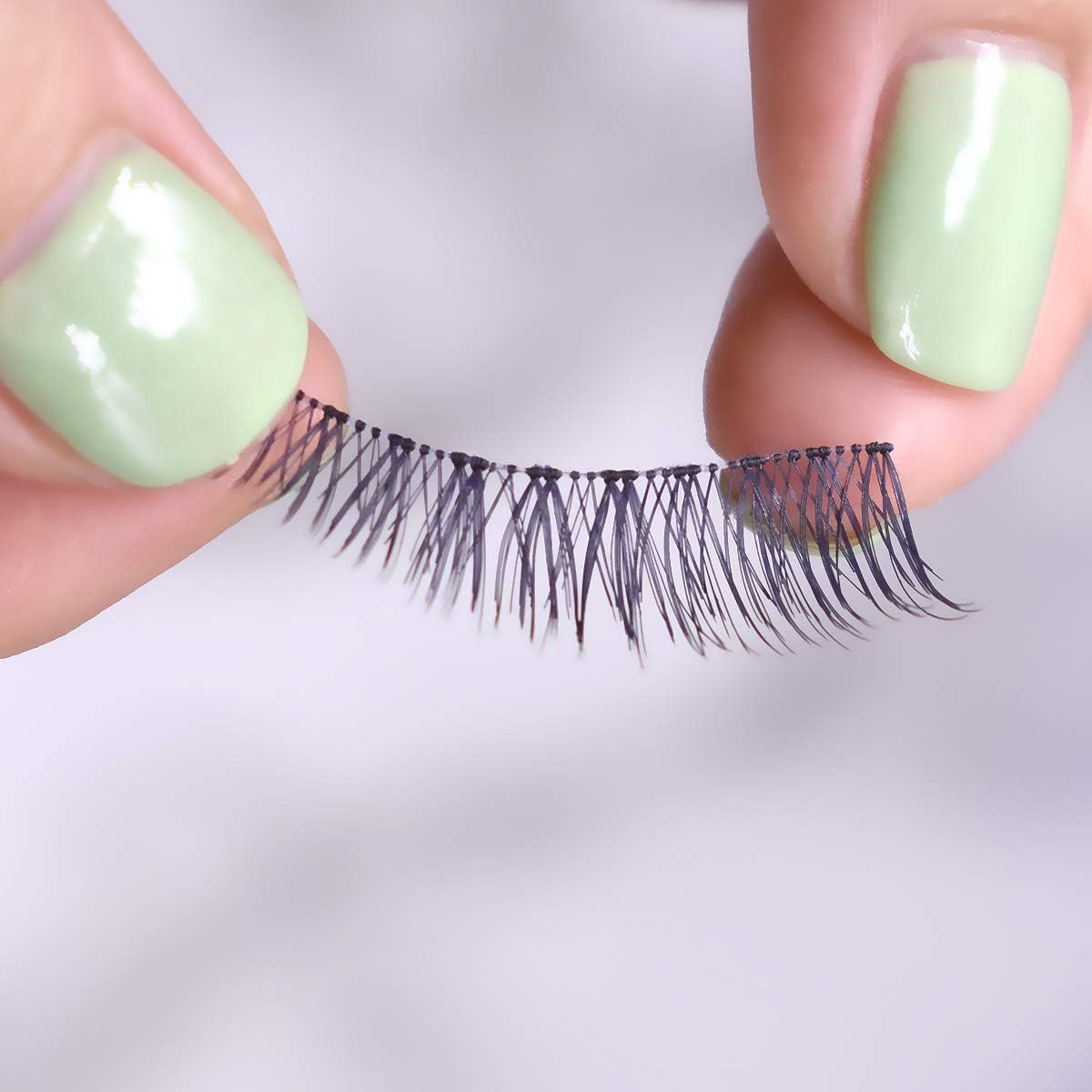 SIXPLUS False Eyelashes, Long Eyelashes (Deep Type), 3 Pairs Natural Cross Series (E)