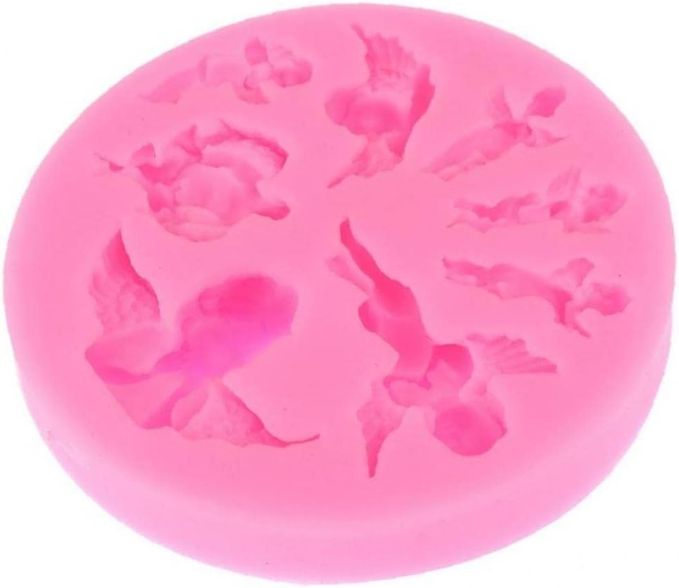 Cake Mold Angel 3d Silicone Mold Chocolate Mold Pastry Mold Fondant Cake Decorating Tool Diy Pastry Baking Mold
