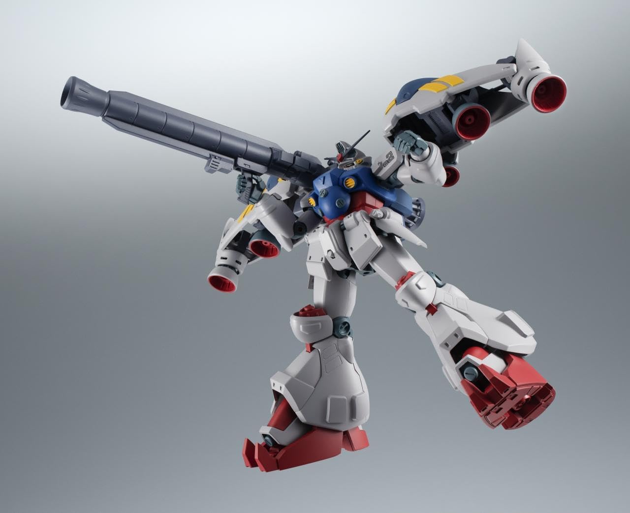 Bandai Robot Spirits Mobile Suit Gundam 0083 (SIDE MS) RX-78GP02A, Gundam Prototype #2 Ver. A.N.I.M.E., Approximately 5.1 inches (130 mm), ABS & PVC Painted Movable Figure