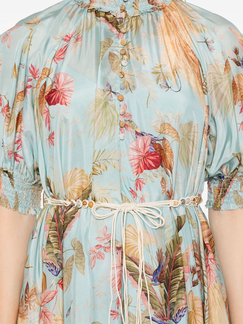 Zimmermann Zimmermann Ascensionプリントシルクドレス - Image 4