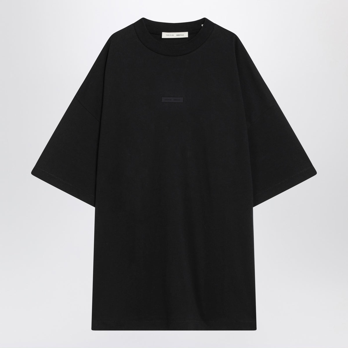 Fear Fear Of God Essentials ブラック コットン T シャツ - Image 4