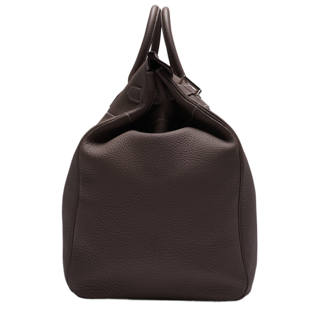 HERMÈS 'ETOUPE' TOGO LEATHER HAC 40 BIRKIN 2025