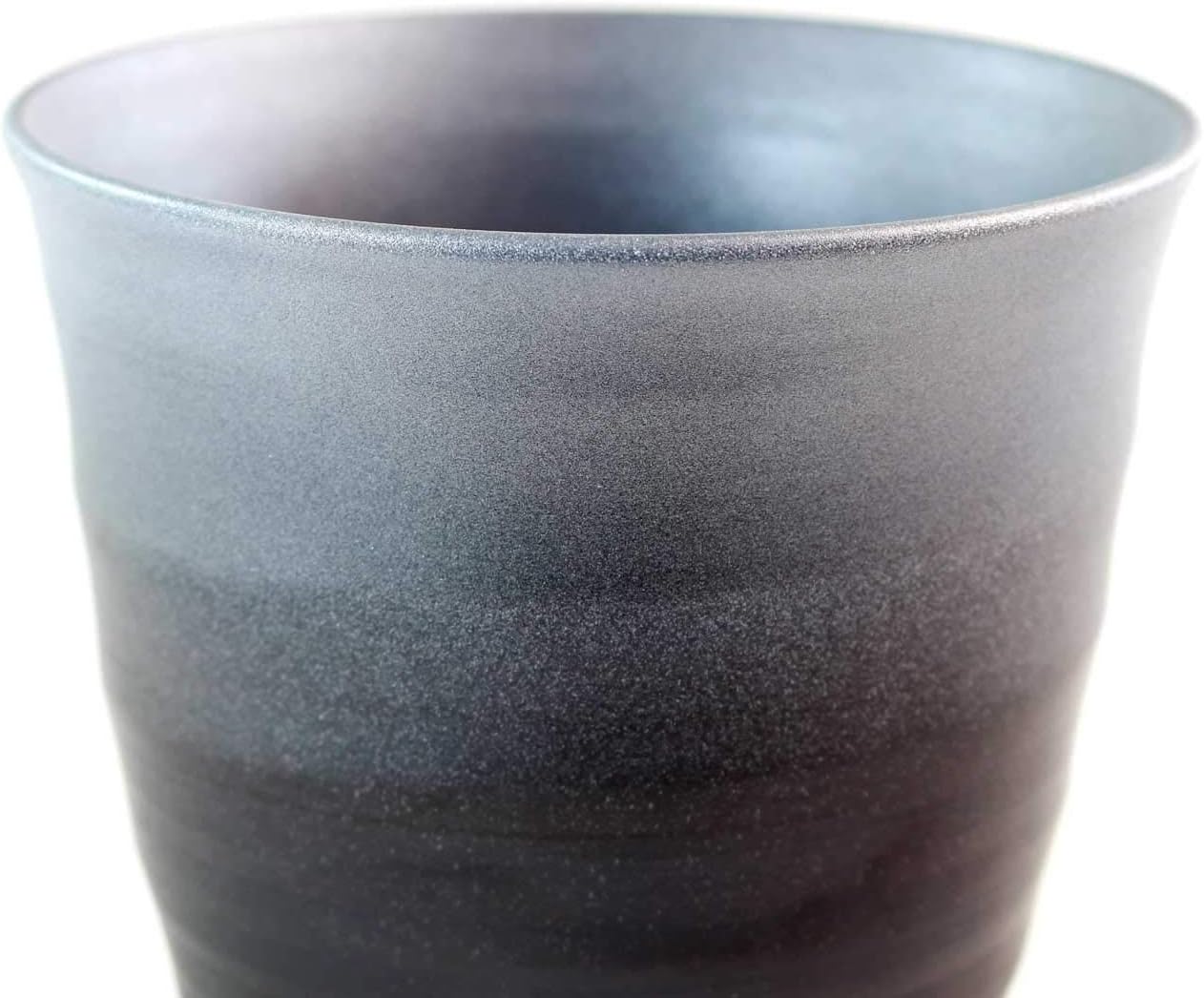 Arita-yaki Porcelain, Traditional Craft, Kiln Change Platinum Color-Burnished Shochu Glass | Gift Item | Souvenir | Present | Ceramic Artist Fujii Niji Aya